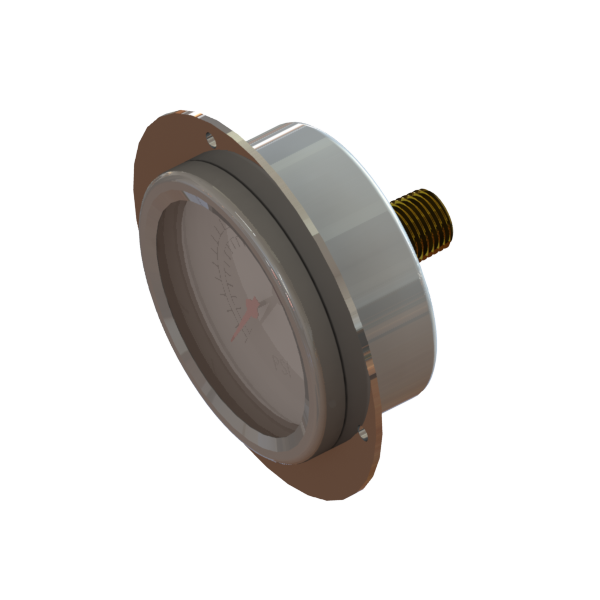 PART-402 2-1/2" Pressure Gauge 600 PSI