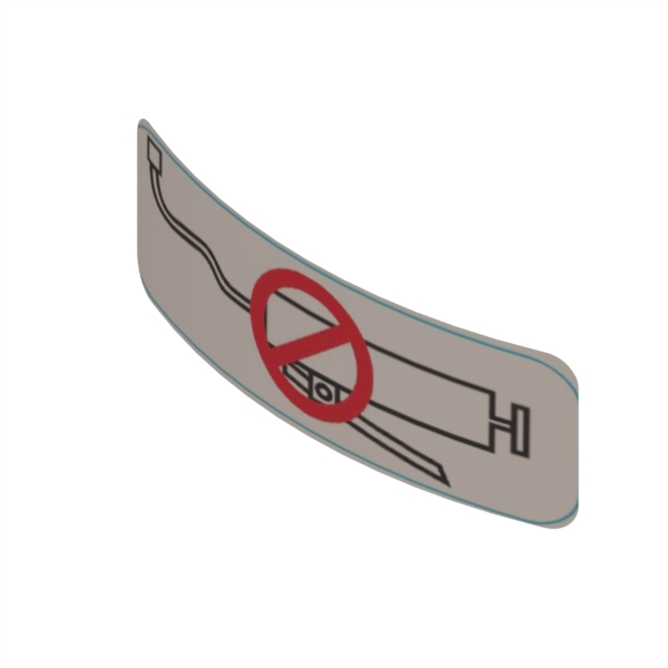 No Grease Decal