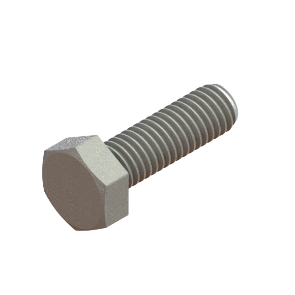 FAST-20 Screw, M6 × 1.0 × 20 Hex Cap Zinc