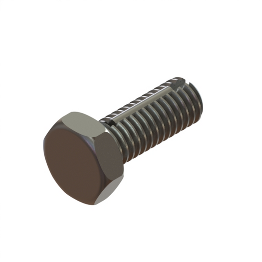 R-793 Screw  #10-32X1/2 Hex Cap Nylon Insert SS