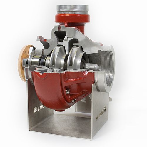 B2X 2-Stage Detach Mid-Range Pump End